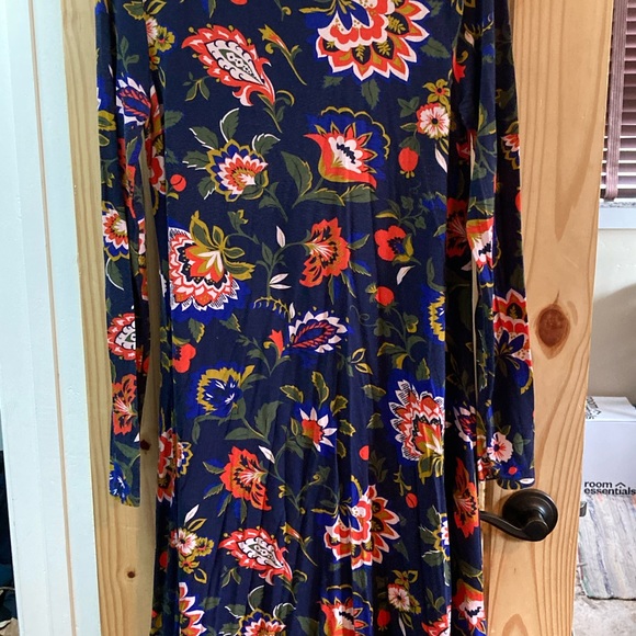 Long sleeve, cotton dress - Picture 3 of 3